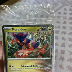 Koraidon 119/162 Temporal Forces 2024 EB Games Stamped Promo Sealed Pokemon NM - Image 4