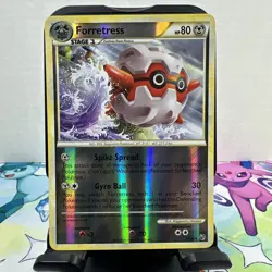 FORRETRESS 13/90 - REVERSE RARE - Undaunted - 2010 POKEMON Card - NM - Image 1