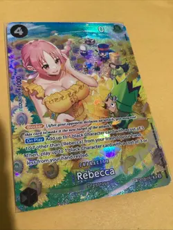 One Piece CCG Rebecca Wings of the Captain Foil SP OP05-091 SR Special Rare - Image 1