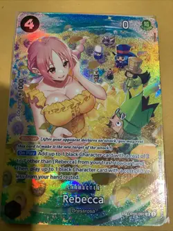 One Piece CCG Rebecca Wings of the Captain Foil SP OP05-091 SR Special Rare - Image 2