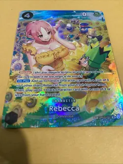 One Piece CCG Rebecca Wings of the Captain Foil SP OP05-091 SR Special Rare - Image 3