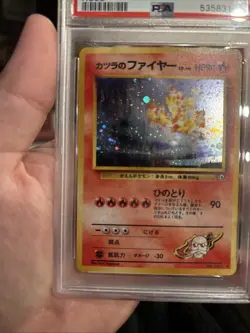 1999 Pokemon Japanese Gym 2 Challenge Blaine's Moltres #146 Holo PSA 10 - Image 4