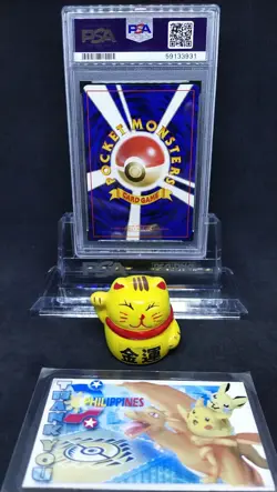 Pokemon JAPAN Card - PSA 10 BLAINE'S MOLTRES #146 (GYM 2) YEAR 1999 "HOLO SWIRL" - Image 4
