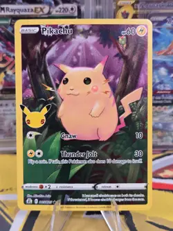 Pokemon TCG 25th Anniversary Celebrations Full Art Holo Pikachu 005/025 - Image 1