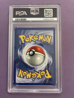 PSA 9 Mint Wartortle Pokemon Card Base Set 1999 Unlimited 42/102 Graded - Image 2