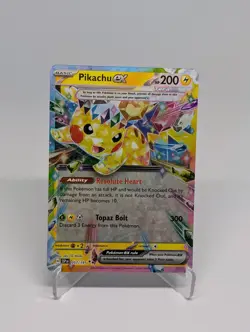 Pikachu ex #057 | Double Rare | Surging Sparks | Pokemon TCG | 2024 - Image 1