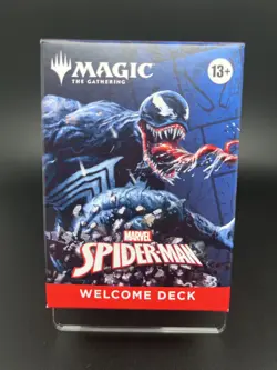 2025 SDCC Magic: The Gathering MtG x Spider-Man Black Welcome Starter Deck - Image 1