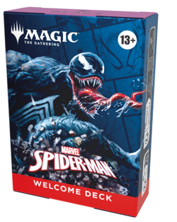 MTG Magic The Gathering Marvel Spider-Man Venom Welcome Deck - Black - Image 1