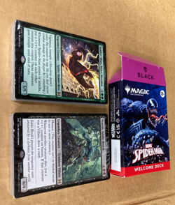 MTG Magic The Gathering Marvel Spider-Man Venom Welcome Deck - Black - Image 2