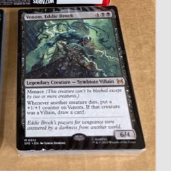 MTG Magic The Gathering Marvel Spider-Man Venom Welcome Deck - Black - Image 4