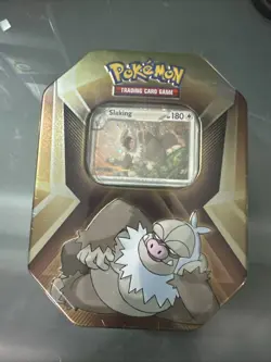Pokemon TCG - Slaking - Triple Whammy - Collectors Tin - Factory Sealed - New - Image 1