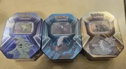 Pokemon TCG Triple Whammy Tins - Factory Sealed (Lot of 3 Tins) - Image 2