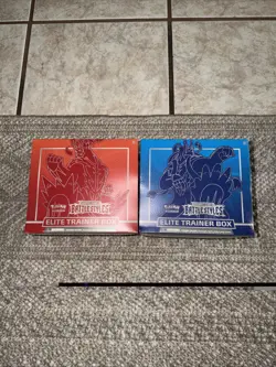 Pokemon Sword & Shield Battle Styles Elite Trainer Box ETB Lot of 2 Sealed - Image 1