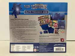 Pokemon - Sword & Shield Battle Styles Elite Trainer Box ETB SEALED - 8 Packs - Image 2
