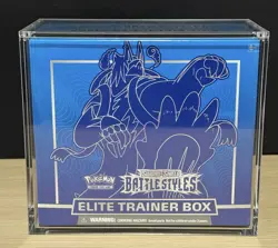 POKEMON SWORD & SHIELD BATTLE STYLES SEALED ELITE TRAINER BOX ETB (W/ CASE) - Image 1