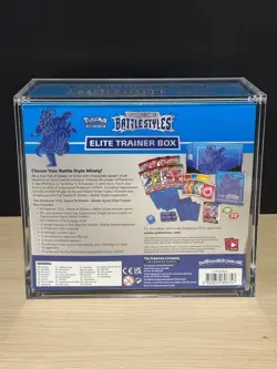 POKEMON SWORD & SHIELD BATTLE STYLES SEALED ELITE TRAINER BOX ETB (W/ CASE) - Image 2