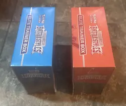 Pokemon Sword & Shield Battle Styles Elite Trainer Box ETB Lot of 2 New Sealed - Image 4