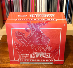 Pokemon Sword & Shield Battle Styles Red Elite Trainer Box ETB New Sealed! - Image 1