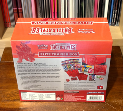 Pokemon Sword & Shield Battle Styles Red Elite Trainer Box ETB New Sealed! - Image 2