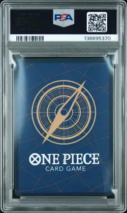 2024 ONE PIECE OP07-500 YEARS IN THE FUTURE TREASURE RARE TRAFALGAR LAW PSA 10 - Image 2