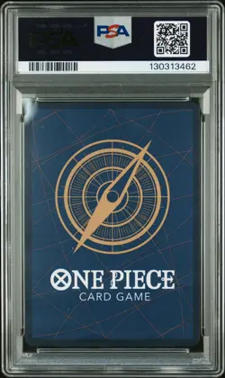 2024 ONE PIECE OP07-500 YEARS IN THE FUTURE TREASURE RARE TRAFALGAR LAW PSA 10 - Image 2