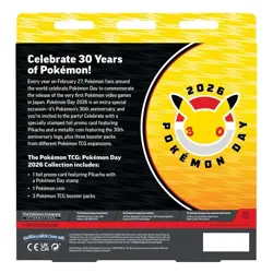 Pokemon TCG: Pokemon Day 2026 30th Anniversary Collection Box Sealed - Image 3