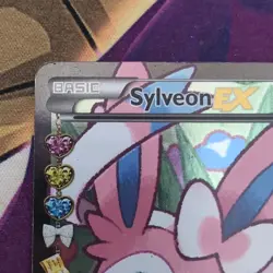 Sylveon EX RC32/RC32 Full Art Holo Pokemon Generations Radiant Collection - Image 2