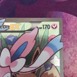 Sylveon EX RC32/RC32 Full Art Holo Pokemon Generations Radiant Collection - Image 3