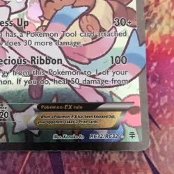 Sylveon EX RC32/RC32 Full Art Holo Pokemon Generations Radiant Collection - Image 4