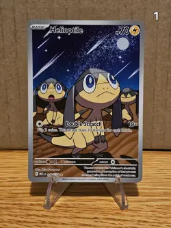 Helioptile 143/132 Me01: Mega Evolution Holo Pokemon TCG 2025 NM - Image 2