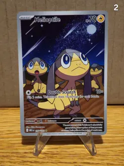 Helioptile 143/132 Me01: Mega Evolution Holo Pokemon TCG 2025 NM - Image 4