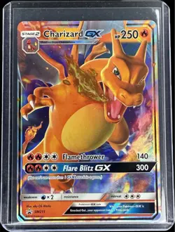 Charizard GX SM211 Black Star Promo 2019 Hidden Fates Tin Pokemon TCG Near Mint - Image 1