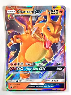 Charizard GX SM211 Black Star Promo Hidden Fates Tin - Pokemon TCG Near Mint NM - Image 1