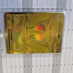 Pokemon TCG - Mega Charizard X EX 130/094 - Phantasmal Flames Gold Ultra Rare - Image 3