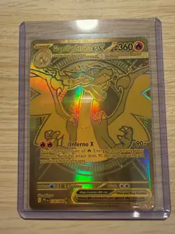 Pokemon TCG - Mega Charizard X EX 130/094 - Phantasmal Flames Gold Ultra Rare - Image 1