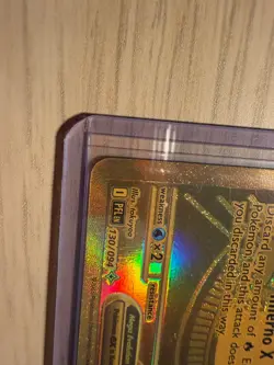 Pokemon TCG - Mega Charizard X EX 130/094 - Phantasmal Flames Gold Ultra Rare - Image 4