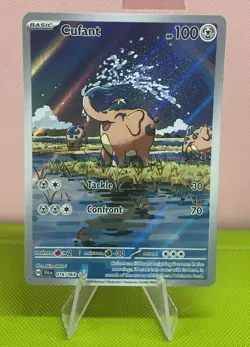 Cufant 076/064 Shrouded Fable Illustration Rare Pokemon TCG Card - Image 1