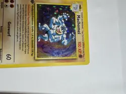 Machamp (Machomei German) #8/102 Base Set Holo Rare 1st Edition Pokemon Card LP+ - Image 4