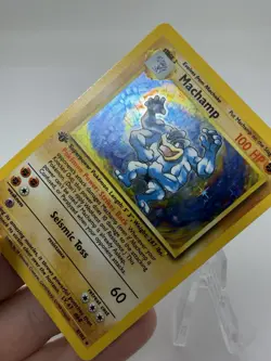 Machamp 8/102 Holo 1st Edition - Base Set 1 - Pokemon Card - NM/LP - Image 2