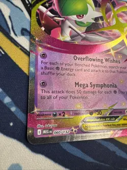 Mega Gardevoir Ex 60/132 Mega Evolutions NM Pokemon TCG - Image 4