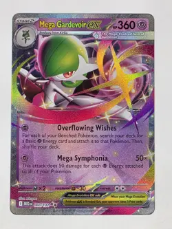 Mega Gardevoir Ex 60/132 Double Rare ME01: Mega Evolution Pokemon TCG NM+ - Image 1