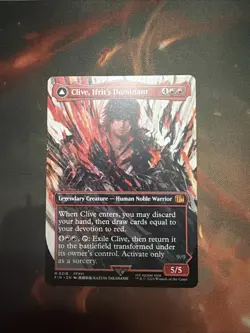 Clive, Ifrit's Dominant (0318) (Borderless) Final Fantasy Regular - Image 1