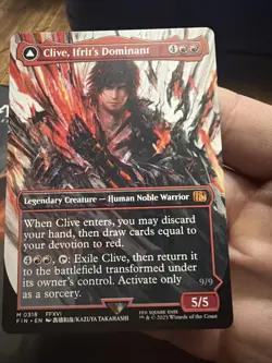 Clive, Ifrit's Dominant (0318) (Borderless) Final Fantasy Regular - Image 2