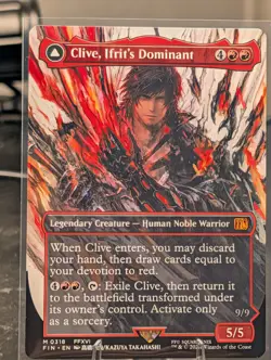 Clive, Ifrit's Dominant (0318) (Borderless) Final Fantasy Regular - Image 1