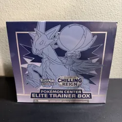 Pokemon Center Sword and Shield Chilling Reign Elite Trainer Box ETB Sealed New - Image 1