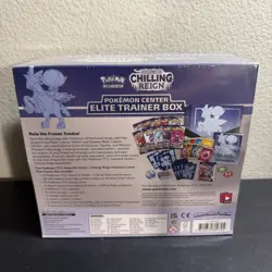 Pokemon Center Sword and Shield Chilling Reign Elite Trainer Box ETB Sealed New - Image 2