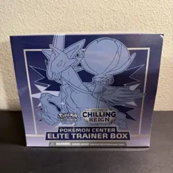 Pokemon Center Sword and Shield Chilling Reign Elite Trainer Box ETB Sealed New - Image 1