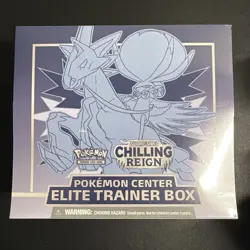Pokemon Center Sword and Shield Chilling Reign Elite Trainer Box ETB Sealed New - Image 5