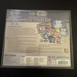 Pokemon Center Sword and Shield Chilling Reign Elite Trainer Box ETB Sealed New - Image 2