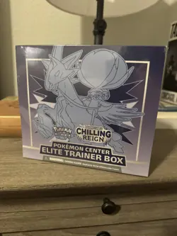 Pokemon Center Sword and Shield Chilling Reign Elite Trainer Box ETB Sealed New - Image 1